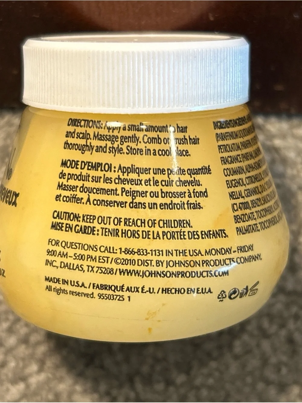 Ultra sheen travel size